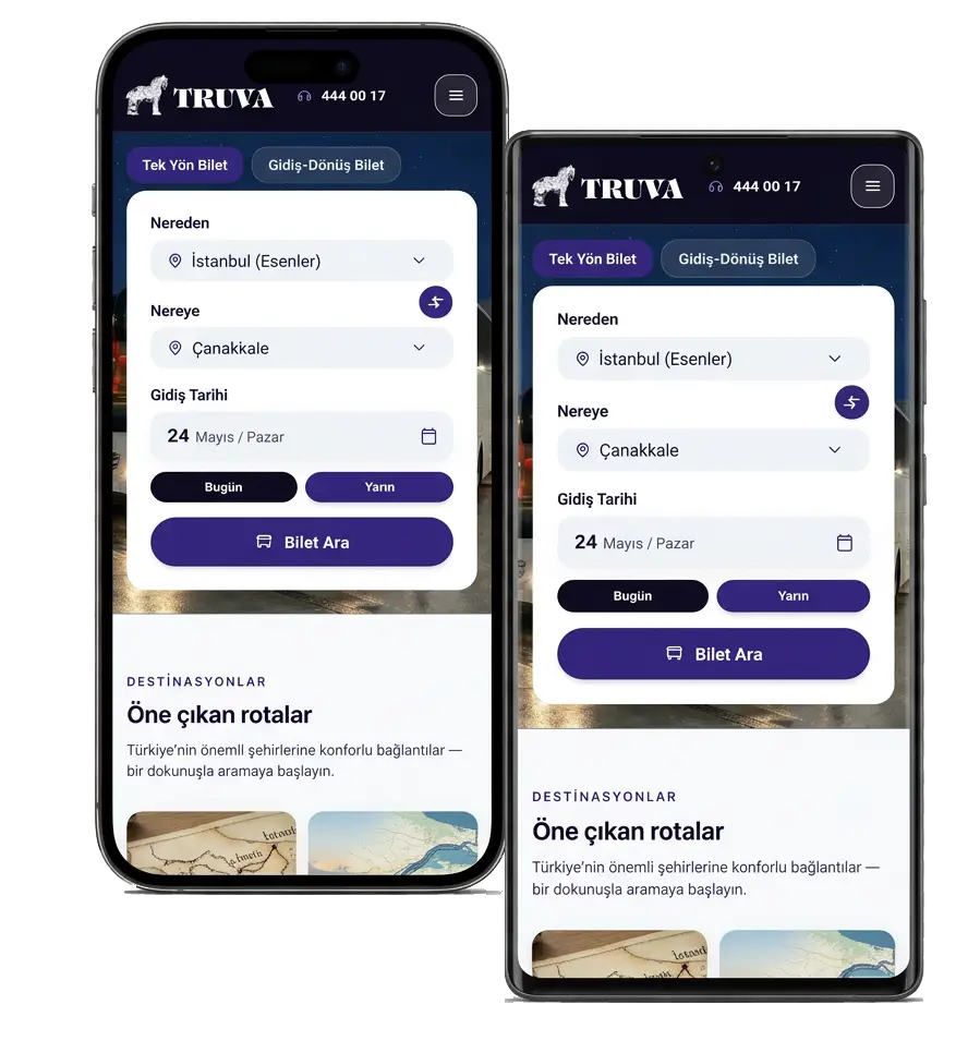 Truva Turizm mobil uygulama